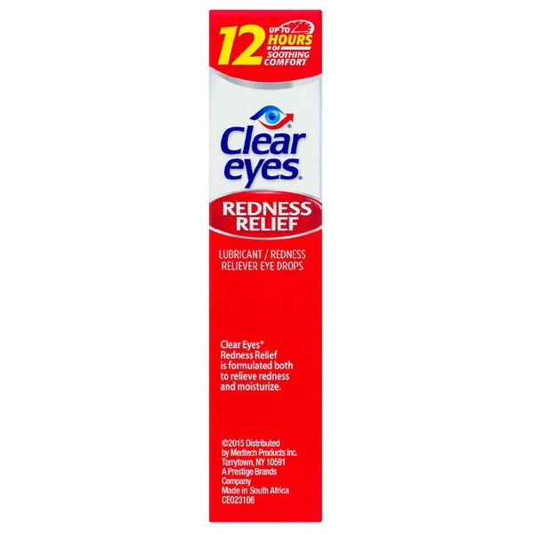 Clear Eyes Redness Relief Eye Drops 1Source