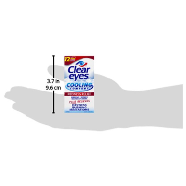 Clear Eyes Cooling Comfort Redness Relief Eye Drops 1Source