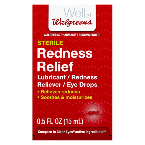 Walgreens Redness Relief Eye Drops 1Source