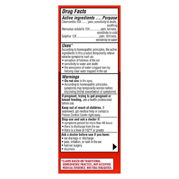 Walgreens Earache Drops 1Source