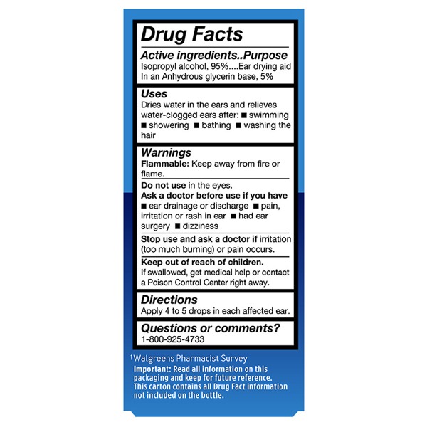 Walgreens Ear Drying Drops 1Source