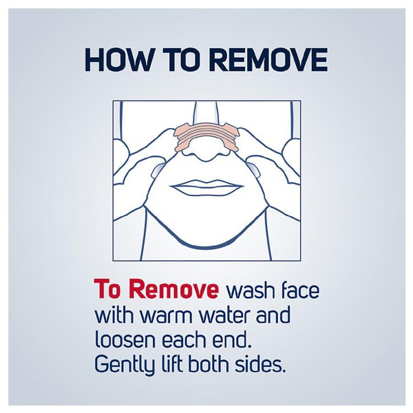 Breathe Right Extra Strength Nasal Strips For Sensitive Skin Clear