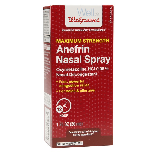 Walgreens Anefrin Nasal Spray, Original 1Source