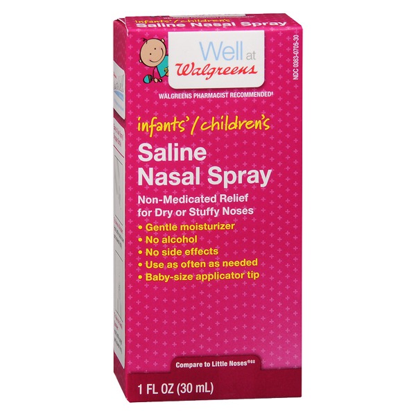 infant saline drops walgreens