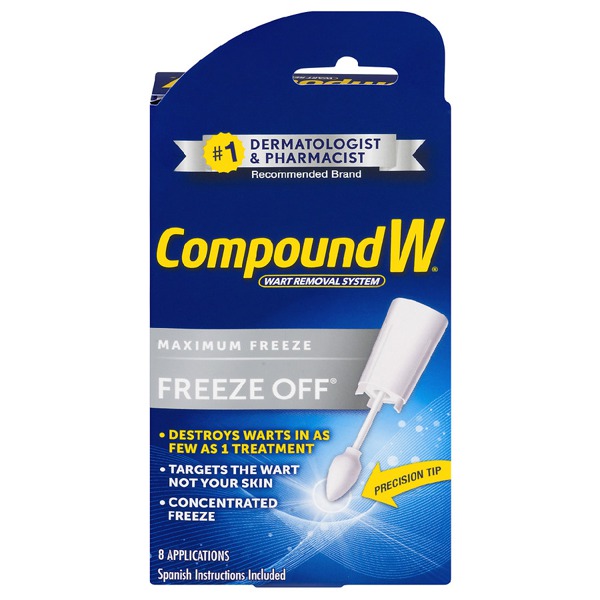 Compound W Freeze Off Wart Removal 1Source