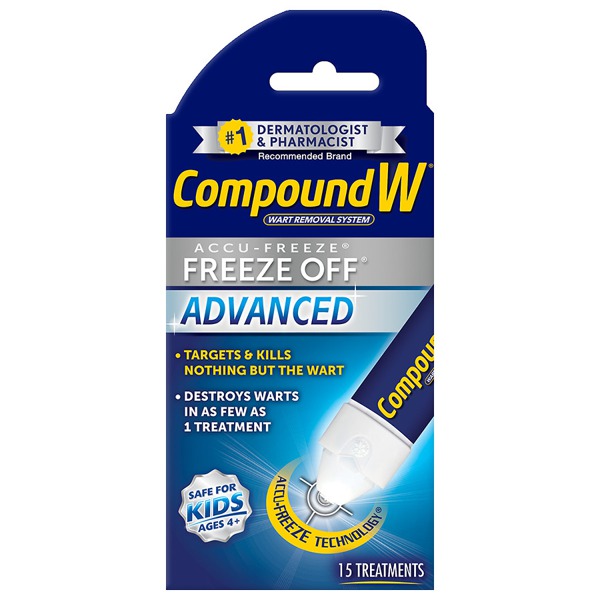 Compound W Wart Removal System Freeze Off Advanced Treatment 1Source