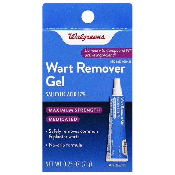 Walgreens Wart Remover Gel 1Source