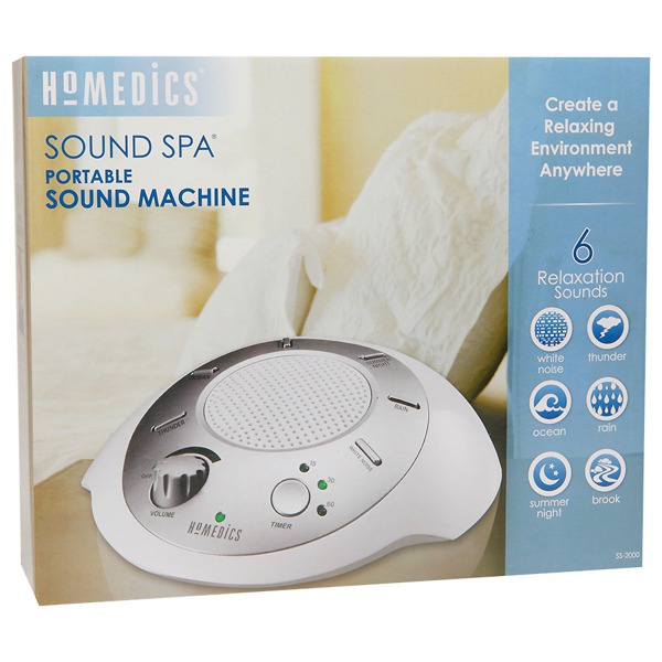 Homedics Sound Spa Portable Sound Machine 1Source