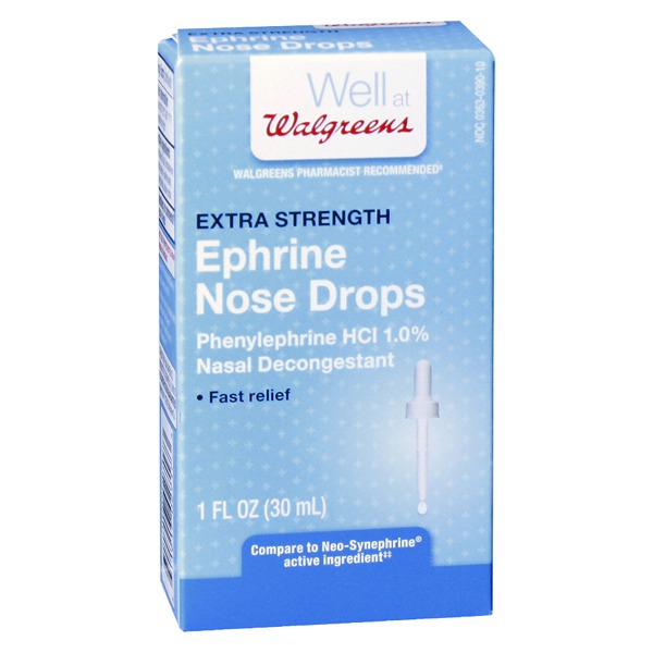 Walgreens Ephrine Nose Drops 1Source