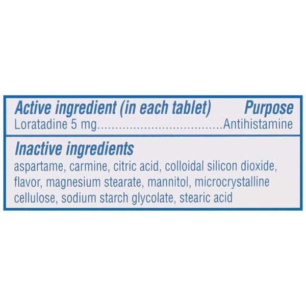 Claritin Children'S 24 Hour Allergy Relief Chewable Tablets Bubblegum