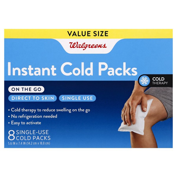 Walgreens Instant Cold Packs 1Source