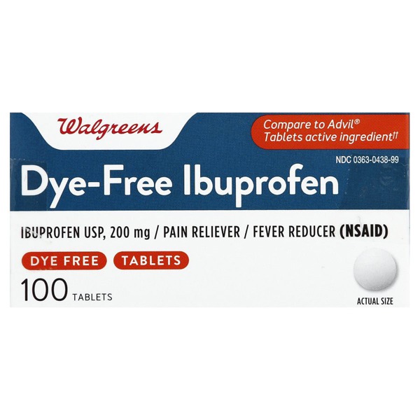 Walgreens Ibuprofen 200 Mg Tablets 1Source