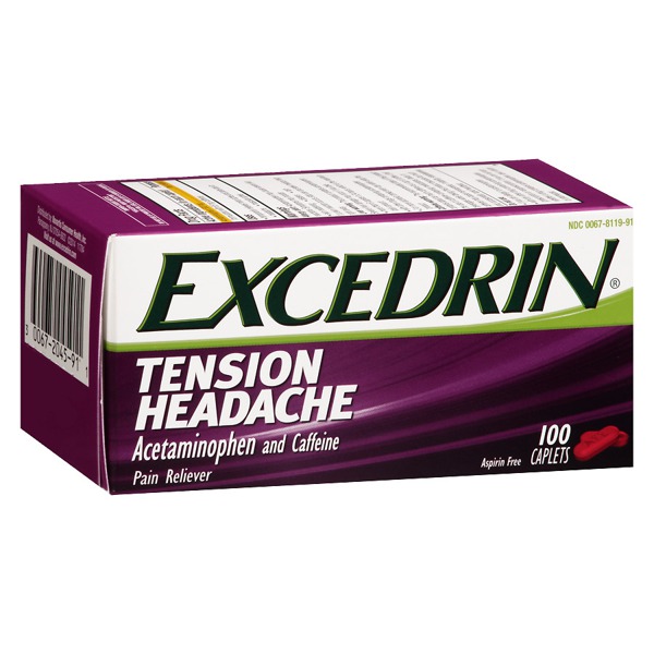 Excedrin Tension Headache Caplets - 1Source
