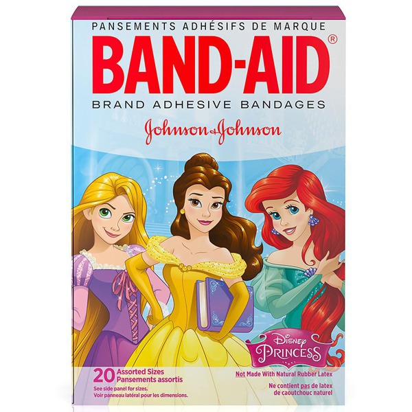 BandAid Children'S Disney Princess Adhesive Bandages Assorted Sizes 1Source