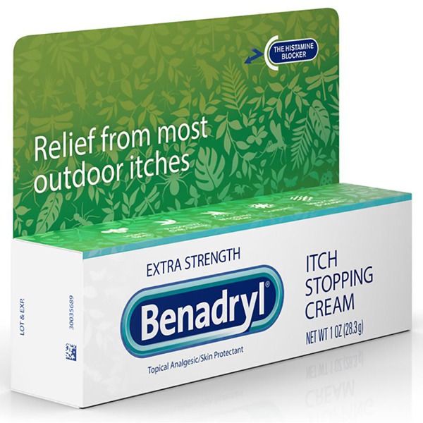 Benadryl Itch Stopping Cream, Extra Strength 1Source