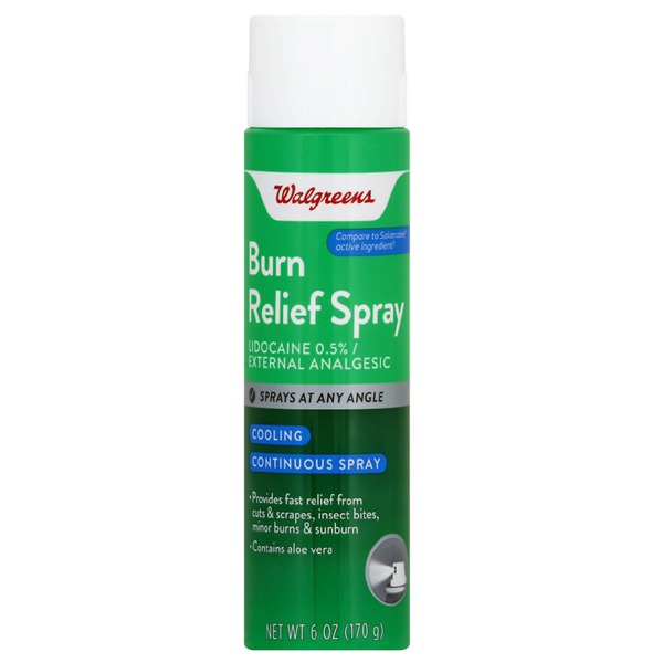 Walgreens Burn Relief Spray 1Source