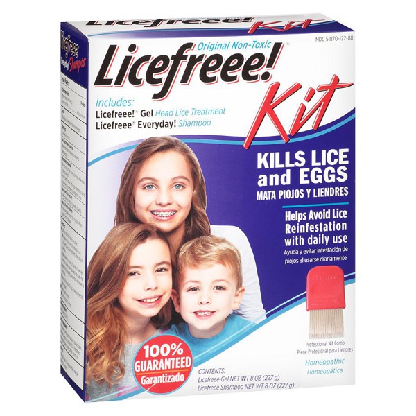 Licefreee Gel And Shampoo Head Lice Treatment Kit 1source