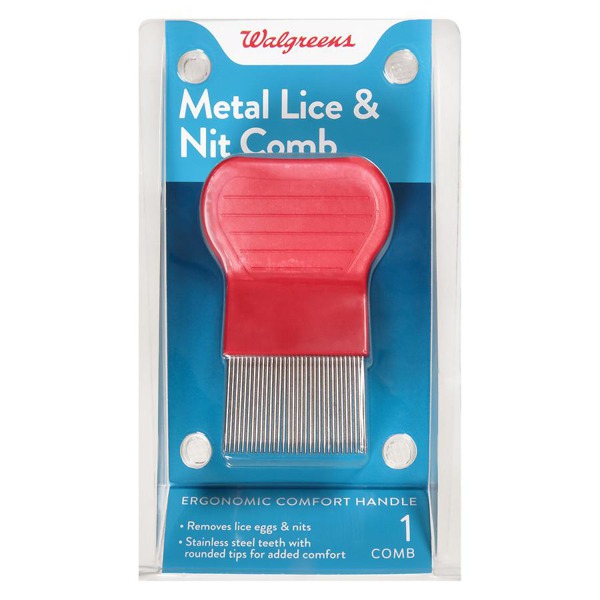 Walgreens Metal Lice Comb 1Source