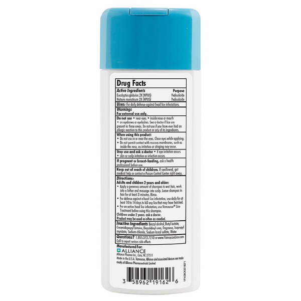 Vamousse Lice Defense Daily Shampoo 1Source