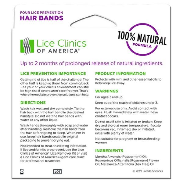 Lice Clinics Of America LCA PREVENT! Lice Prevention Hairband - 1Source