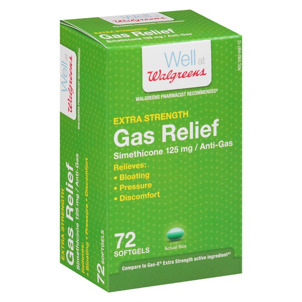 Walgreens Gas Relief Softgels 1Source