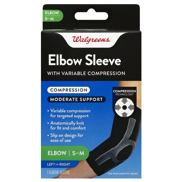 Walgreens Elbow Compression Sleeve Small / Medium 1Source