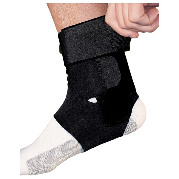 Ace Adjustable Brand Deluxe Ankle Stabilizer Adjustable Black 1Source