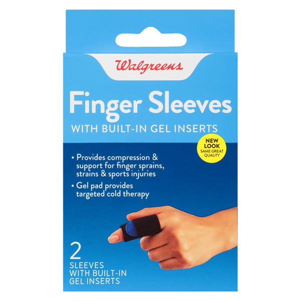 Walgreens Finger Sleeves With BuiltIn Gel Inserts 1Source