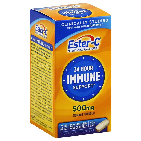 Ester C 500 Mg Vitamin C Vitamin Supplement Coated Tablets 1Source