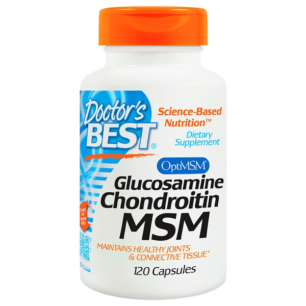 Doctor'S Best Glucosamine Chondroitin MSM, Capsules 1Source