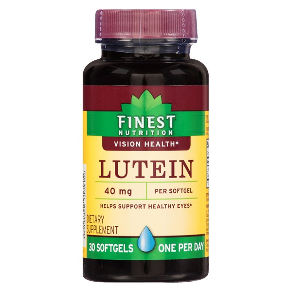 Finest Nutrition Lutein 40 Mg Softgels 1Source
