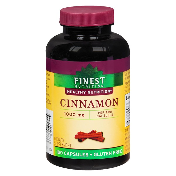 Finest Nutrition Cinnamon 1000 Mg Capsules 1Source