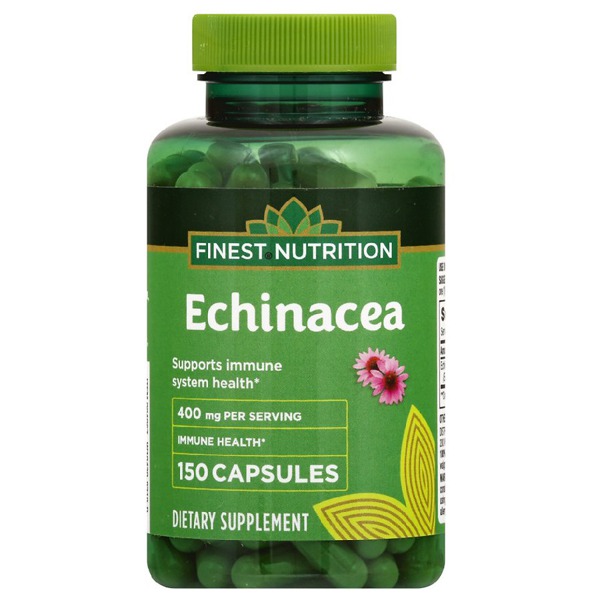 Finest Nutrition Echinacea 400 Mg Capsules 1Source