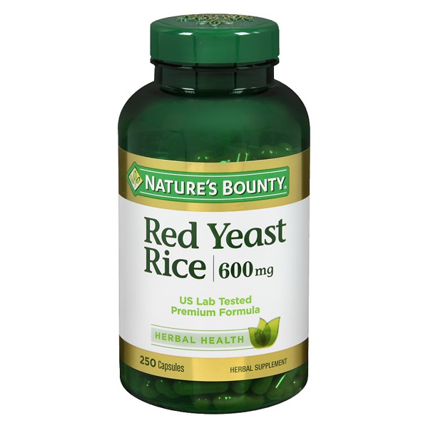 Nature'S Bounty Red Yeast Rice 600 Mg Dietary Supplement Capsules 1Source