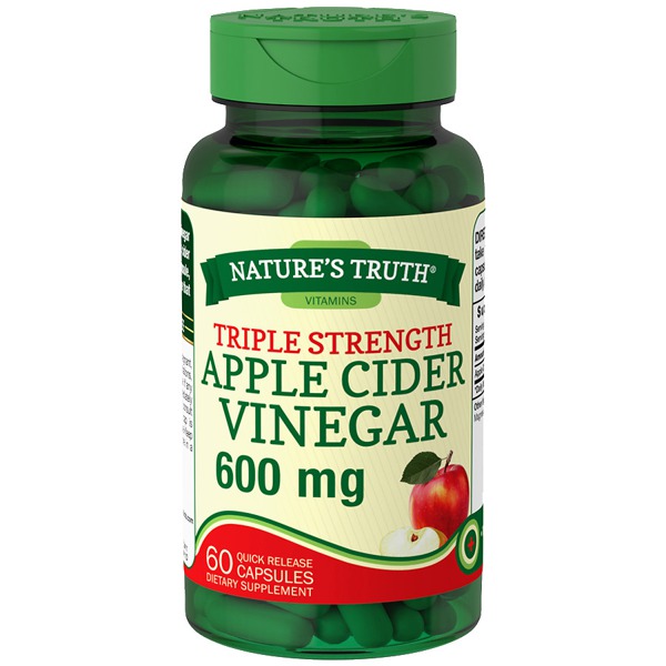 Nature'S Truth Apple Cider Vinegar 600Mg, Capsules 1Source