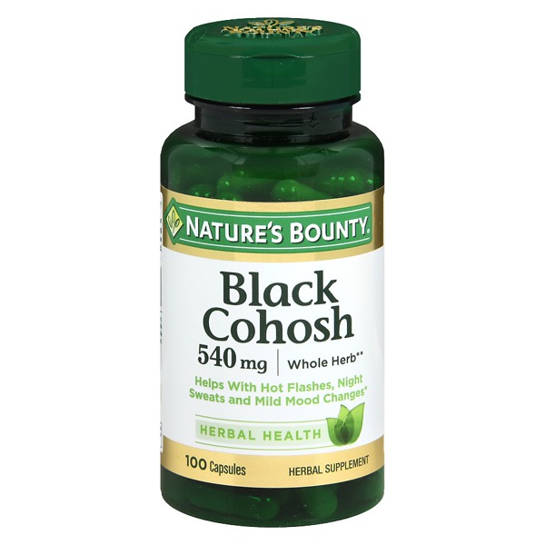 Nature'S Bounty Black Cohosh 530 Mg Herbal Supplement Capsules 1Source