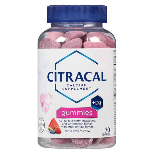 Citracal Calcium Gummies With Vitamin D3 Assorted Flavors 1Source