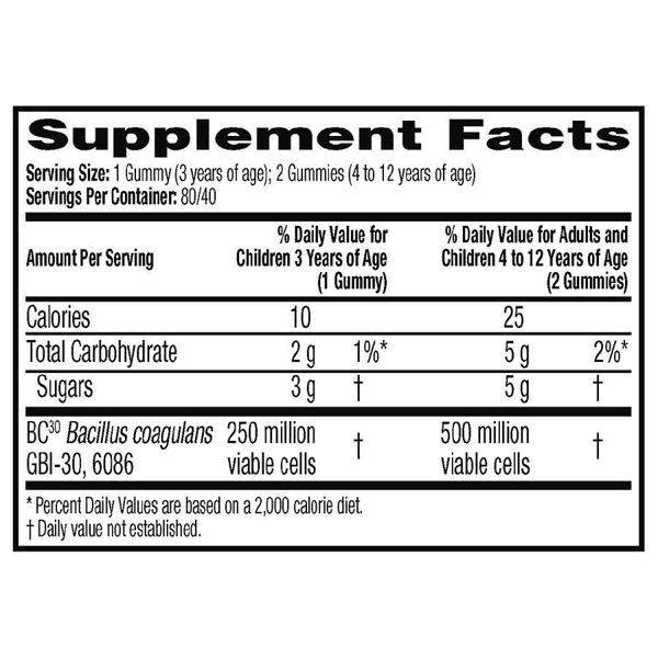 Schiff Digestive Advantage Kids Daily Probiotic Gummies 1Source