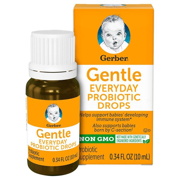 Gerber probiotic drops store ingredients