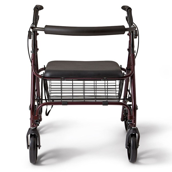 Medline Guardian Bariatric Rollator Heavy Duty Rolling Walker With