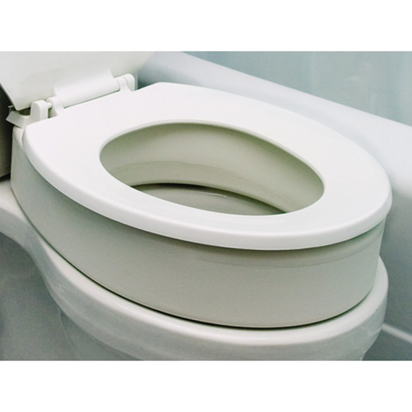 Essential Medical Elongated Toilet Seat Riser 1Source