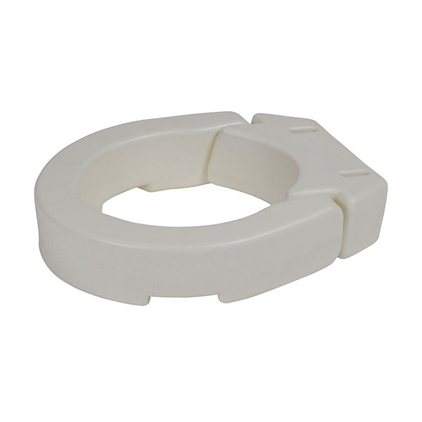 Drive Medical Hinged Toilet Seat Riser White 1Source