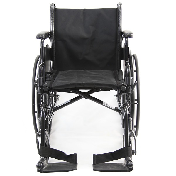 Karman Lightweight Deluxe 18 Inch Steel Wheelchair With Removable