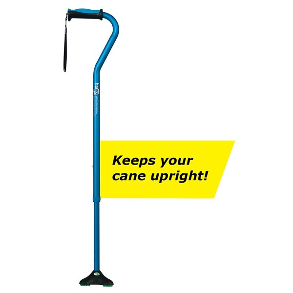 Hugo Quadpod Ultra Stable Cane Tip With Compact Quad Design Black 1Source