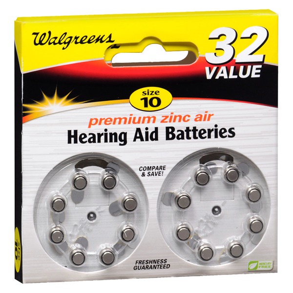 Walgreens Premium Zinc Air Hearing Aid Batteries 1Source