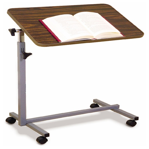 Essential Medical Tilt Top Asjustable Overbed Table 1Source