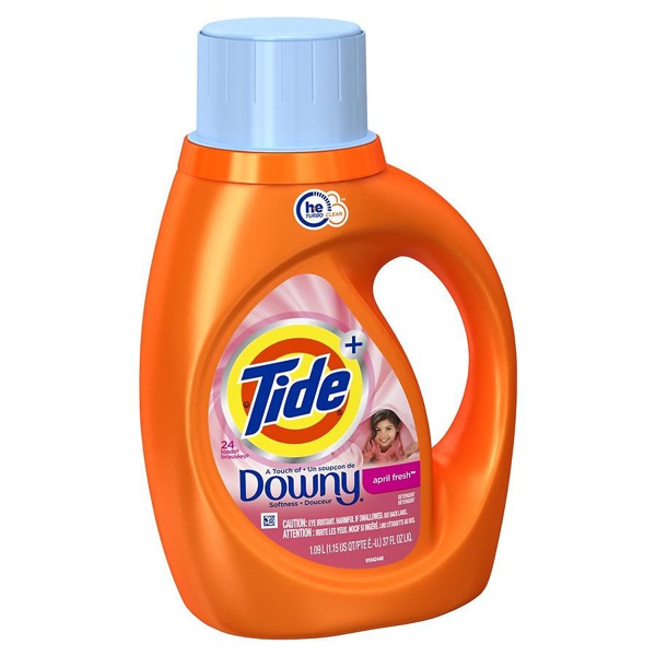 Tide Liquid Laundry Detergent Plus Downy April Fresh 1Source