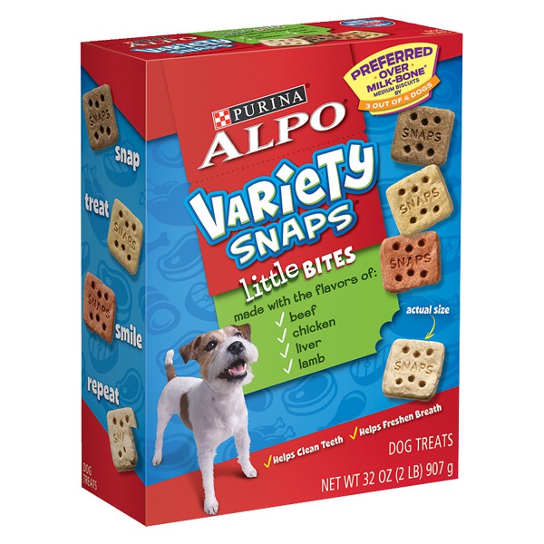 Alpo Variety Snaps Little Bites Dog Treats Beef, Chicken, Liver & Lamb