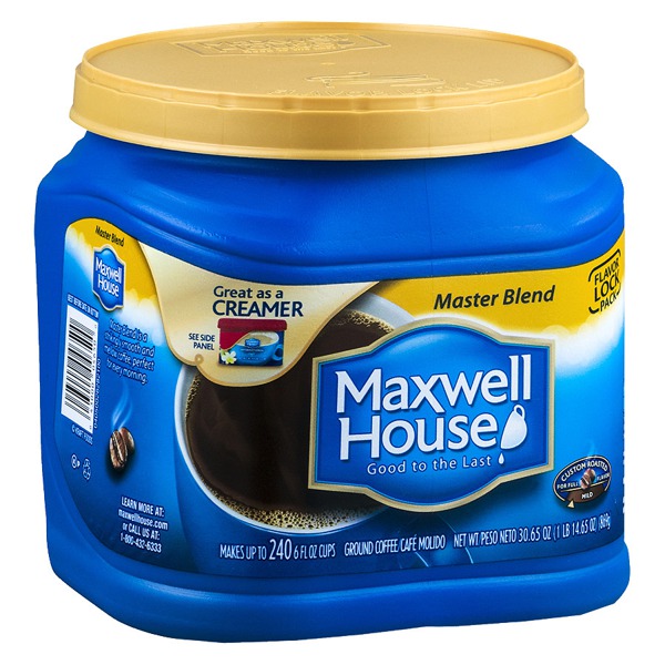 Maxwell House Ground Coffee Master Blend 1Source