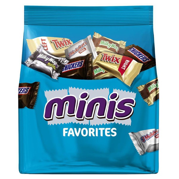Mars Favorites Minis Candy Bars Variety Mix 1Source